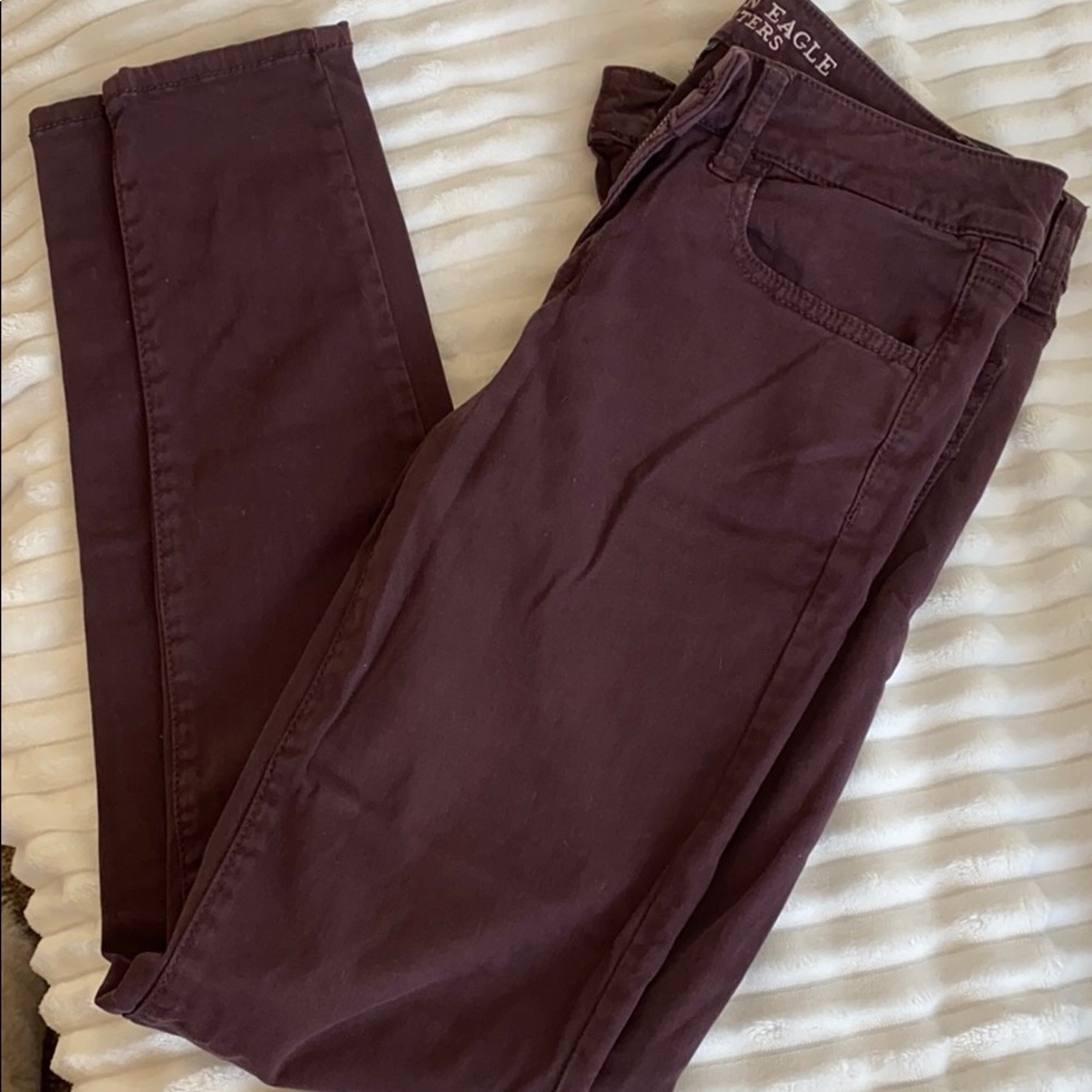 American Eagle size 6 jeggings